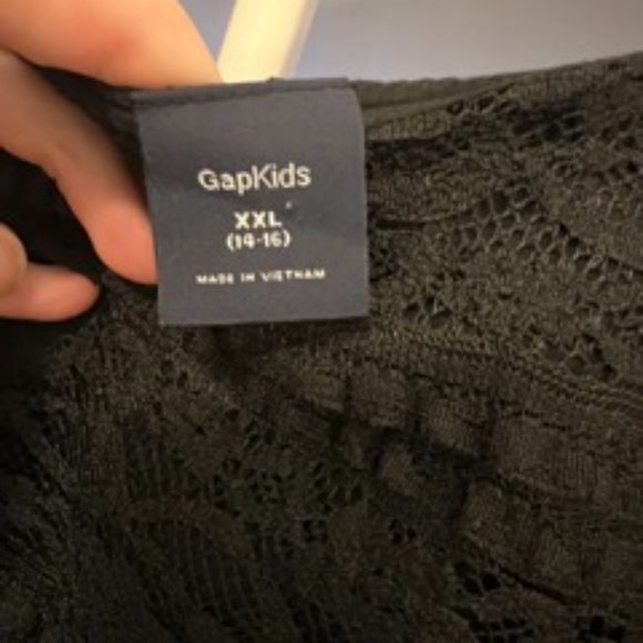 Black ruffled dress - Picture 3 of 3